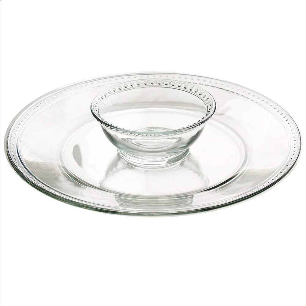 Anchor Hocking Isabella 2 Piece Chip and Dip